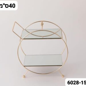 סטנד דו-קומתי עגול